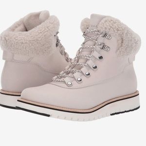Cole Haan Zerogrand Explorer Hiker Boot in soft cream